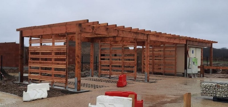 Pergola en Dpuglas 